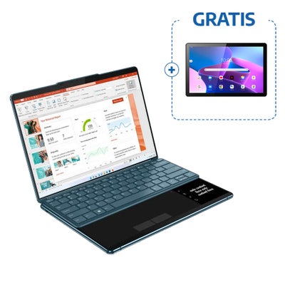 Laptop Lenovo Yoga Book 9i 16 GB SSD 512 GB 13.3'' Tidal Teal