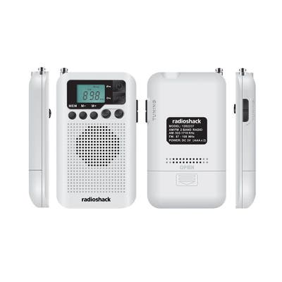 Radio RadioShack Digital portátil 1202237 Blanco