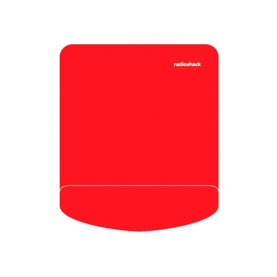 Almohadilla para mouse RadioShack Con descanso Rojo
